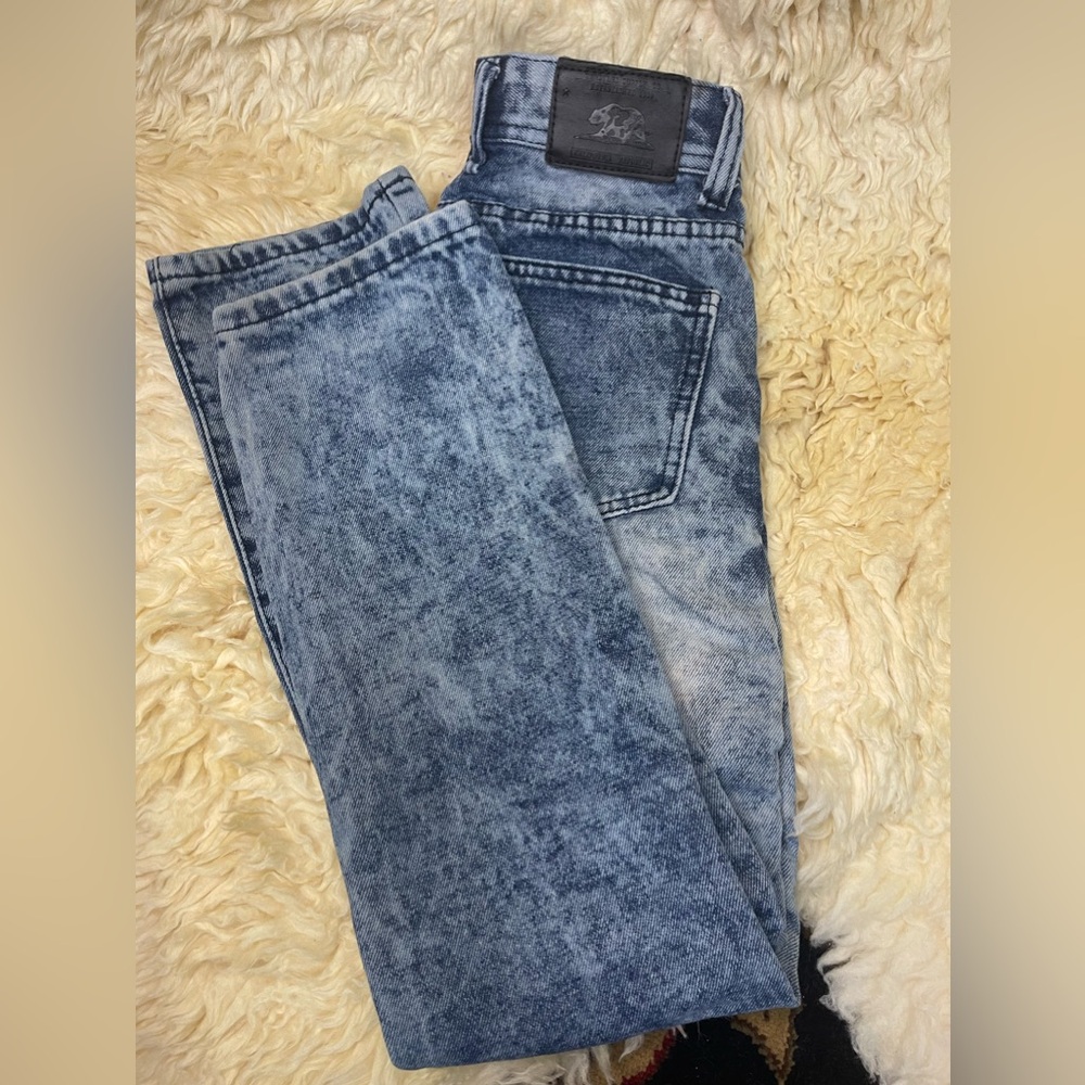 TRESELS SUPPLY CO. CALIFORNIA REPUBLIC REINFORCED KNEE JEANS KIDS SIZE 10